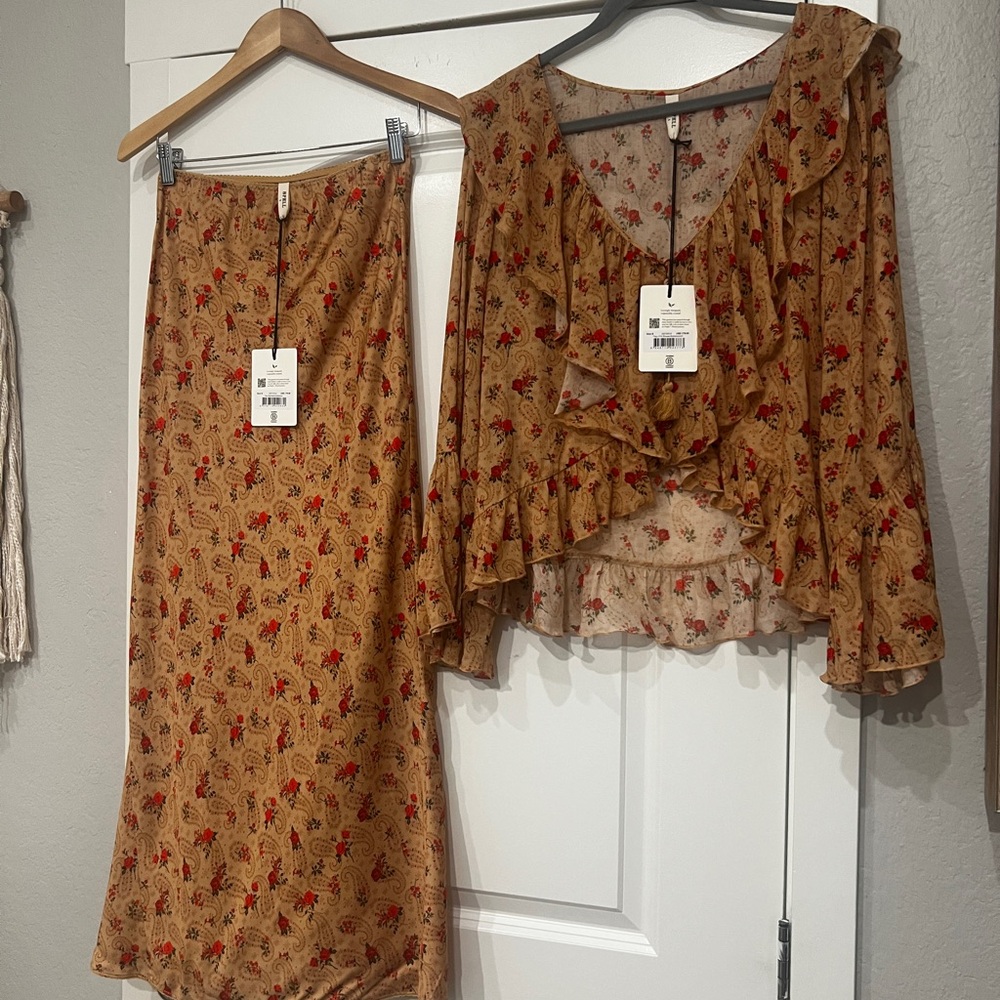 Spell Fleur Frill Butterscotch Set Small - Picture 2 of 7